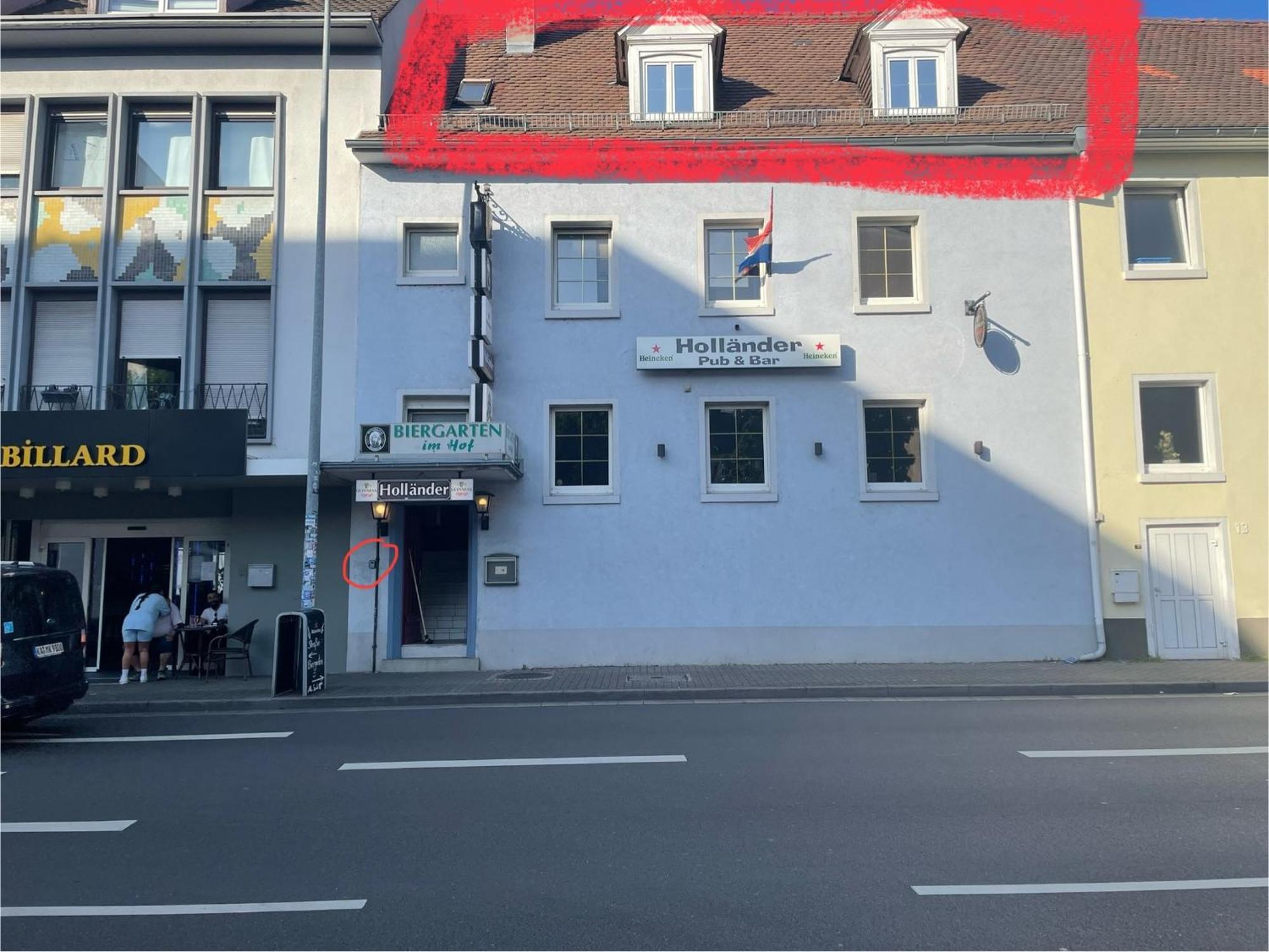 Monteurwohnung Hollaender Bruchsal Exterior foto